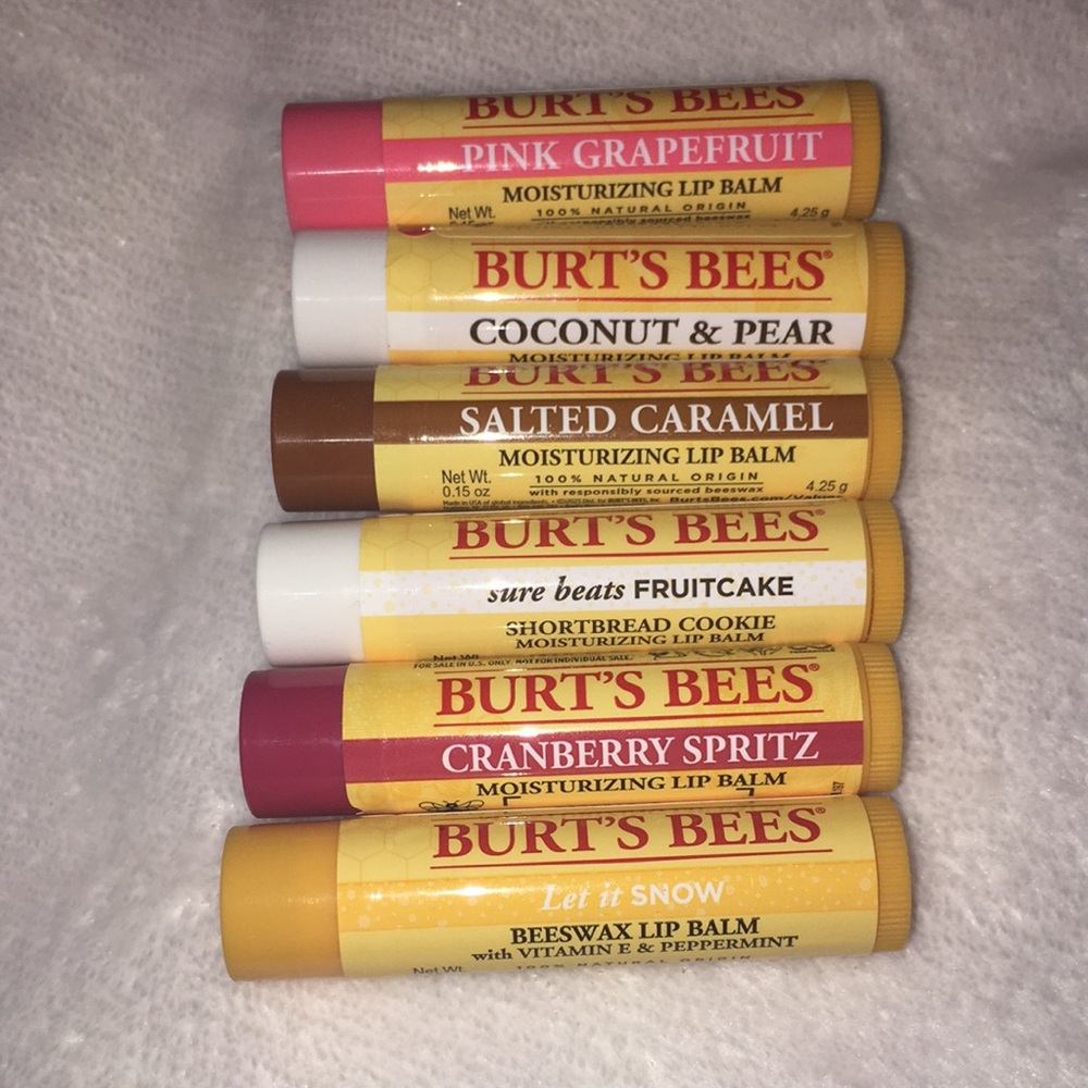 Burt’s Bees Lip Balm - set of 6